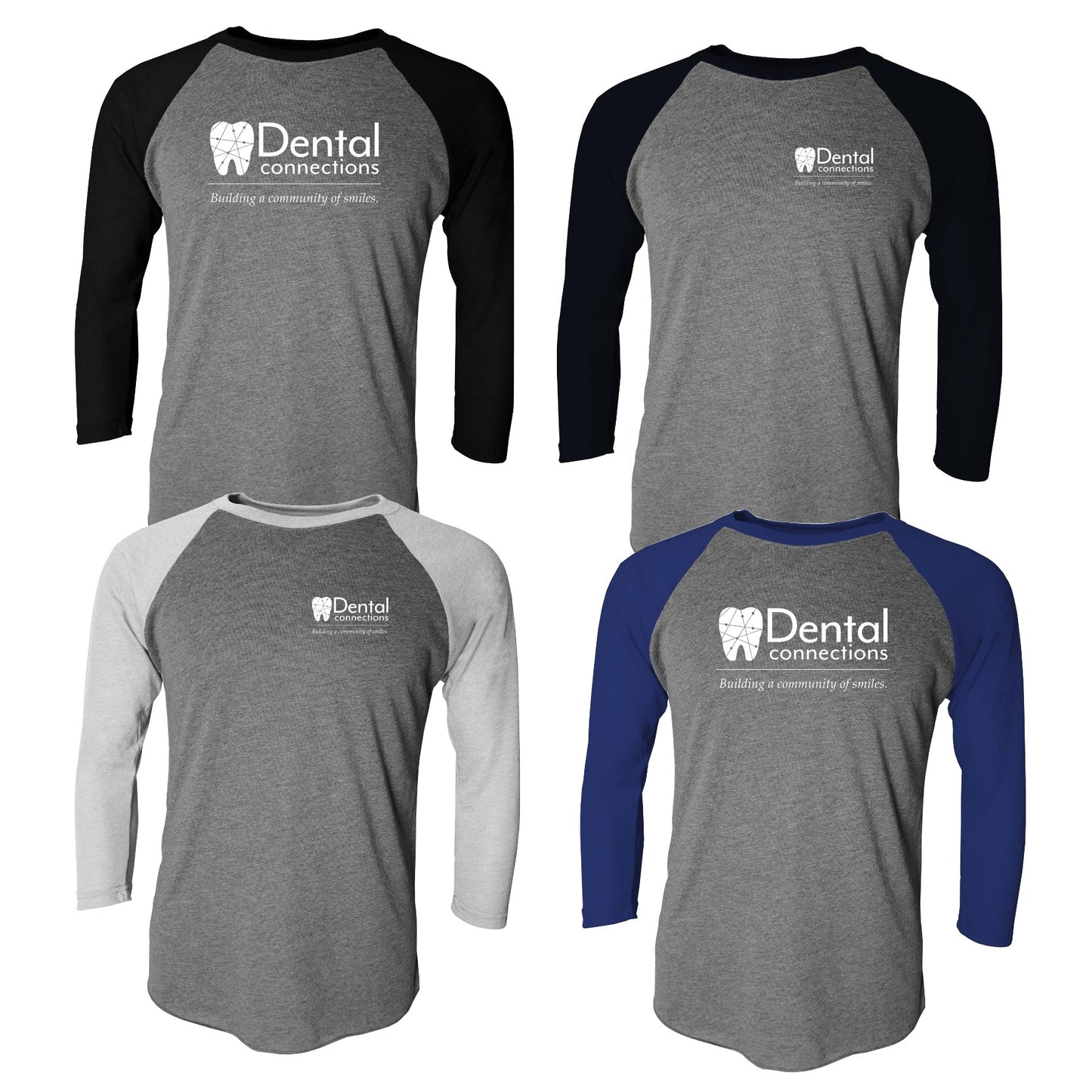 Adult - Tri-Blend Crewneck T-Shirt - (Dental Connections)