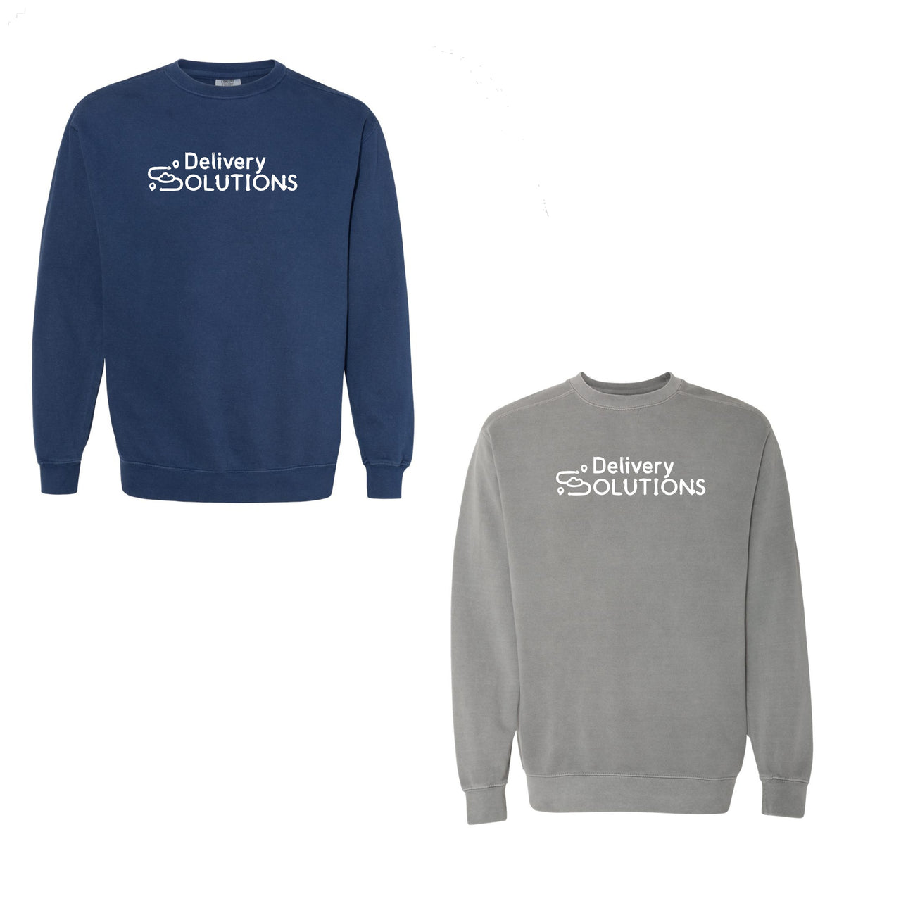 Adult - Unisex Garment-Dyed Sweatshirt - Comfort Colors (Delivery Solutions)