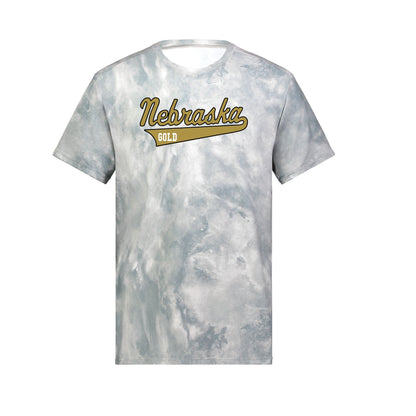 Adult - Unisex Cotton-Touch Cloud Poly Tee - (Nebraska Gold)