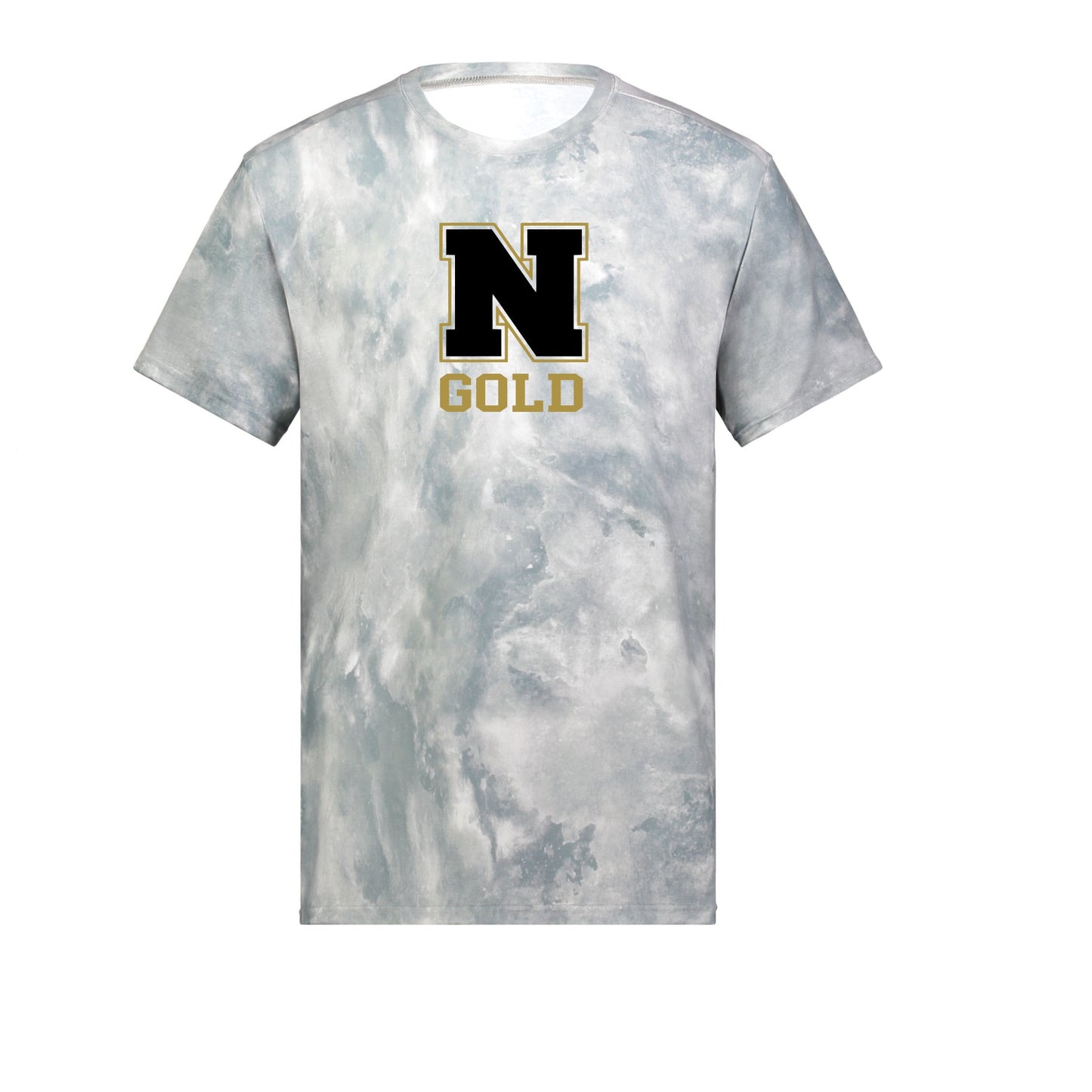 Adult - Unisex Cotton-Touch Cloud Poly Tee - (Nebraska Gold)