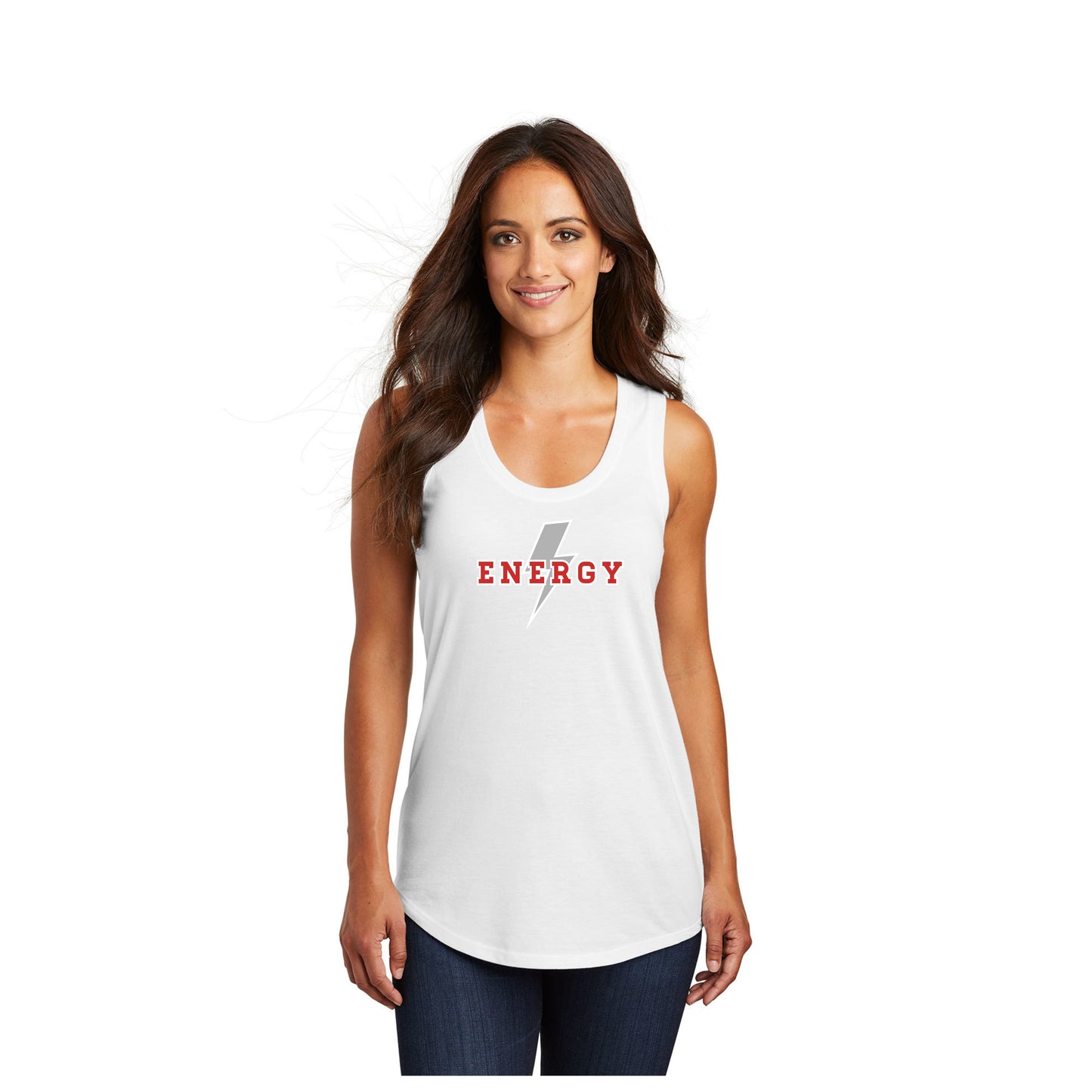 Ladies - District Racerback Tank - (Iowa Energy Baseball)