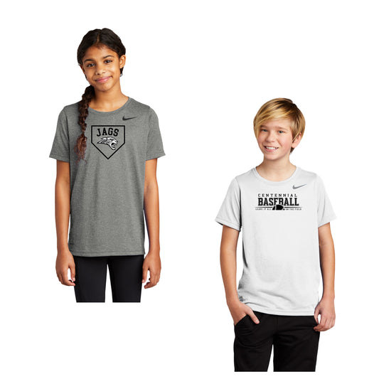 Youth - Nike Legend Tee -  (Centennial Jaguar Baseball)