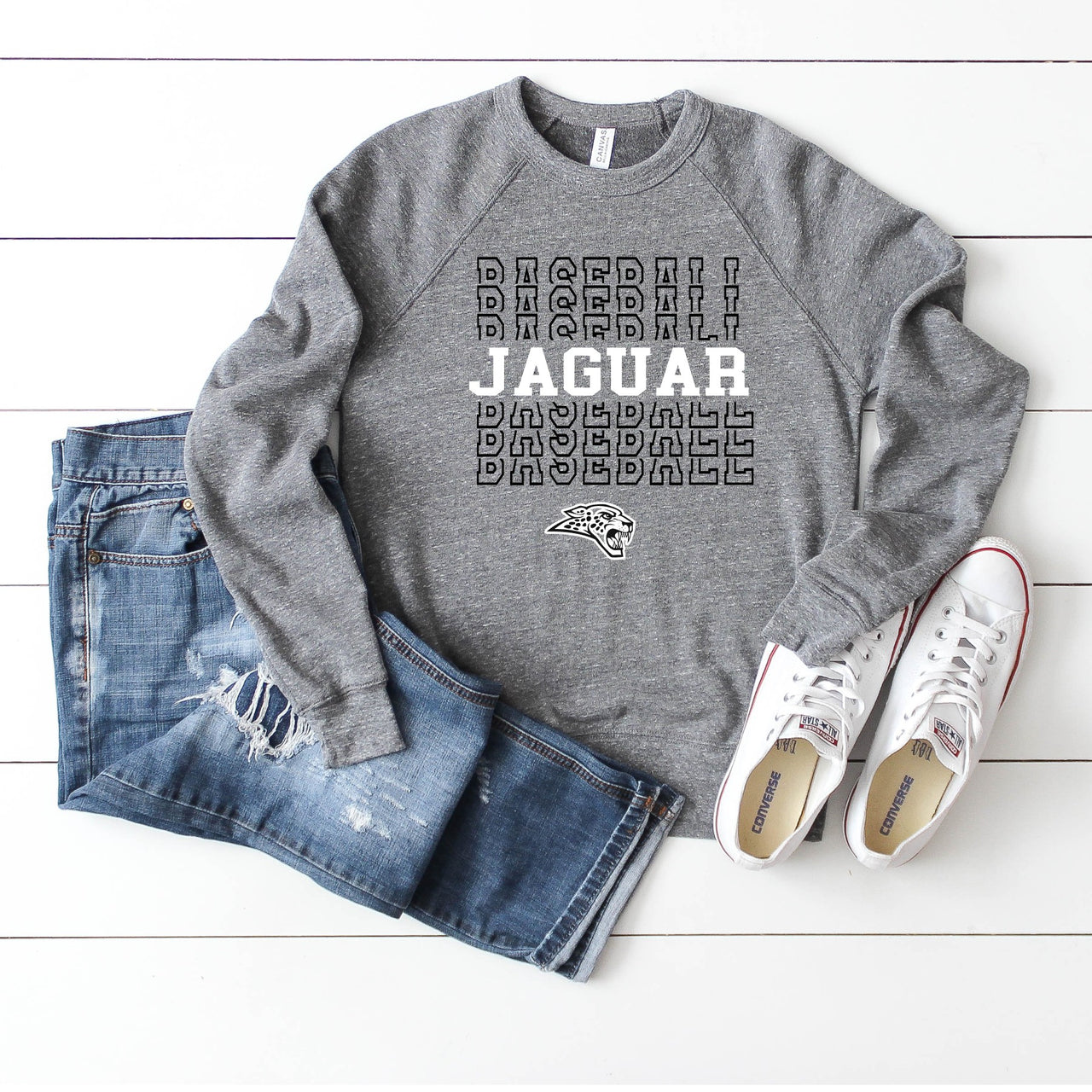 Centennial Jaguars Baseball - Unisex Crewneck Sweatshirt