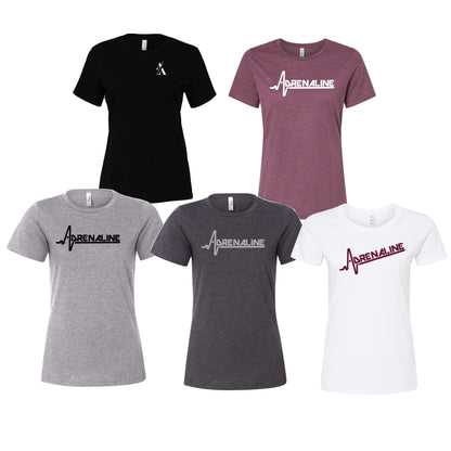 Ladies - Relaxed Cotton/Poly Tee - (Adrenaline Baseball)