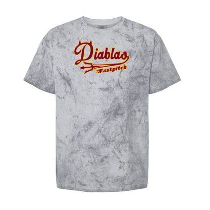 Adult - Unisex Colorblast Heaveyweight Tee - (Diablas)