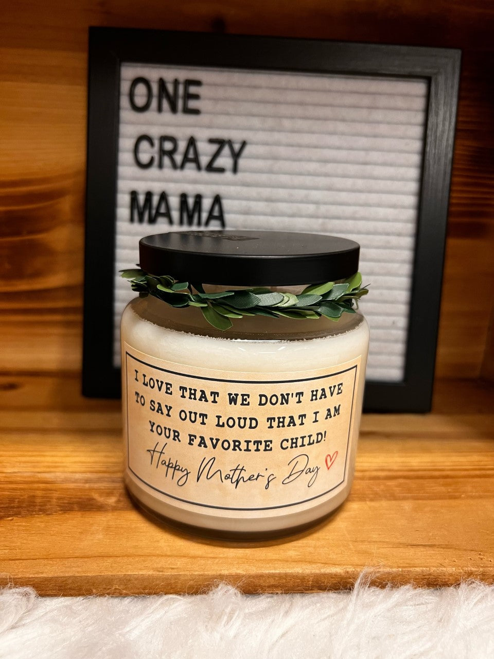 Mother's Day Candles- 16 oz Apothecary Candles (Pick the saying & Scent)
