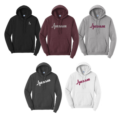 Adult - Hooded Sweatshirt - (Adrenaline Baseball)