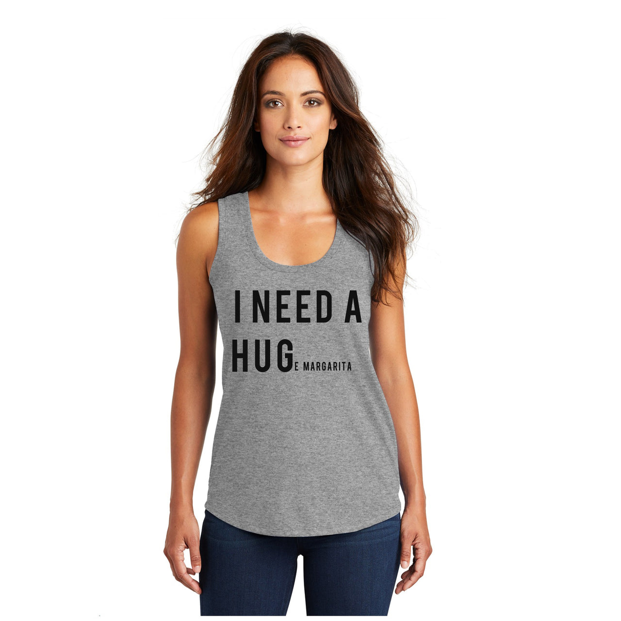 I Need  Hug E Margarita - Racerback Tank (2XL Available)