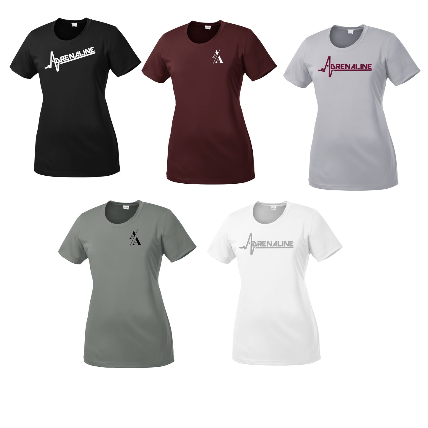 Ladies - Performance Tees (Adrenaline Baseball)