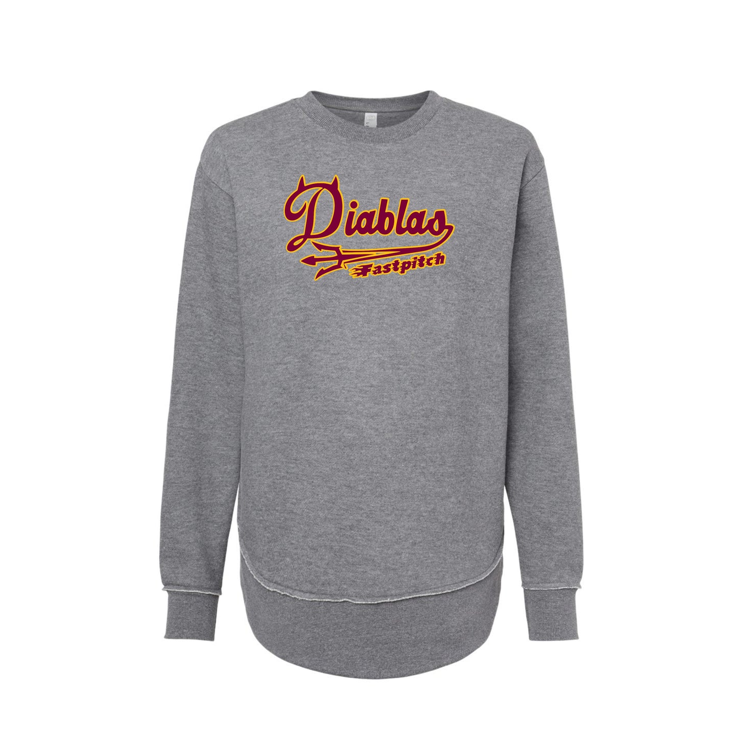 Ladies - Weekend Fleece Crew - (Diablas)