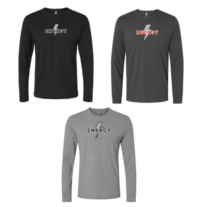 Adult - Next Level Long Sleeve Tee - (Iowa Energy Baseball)