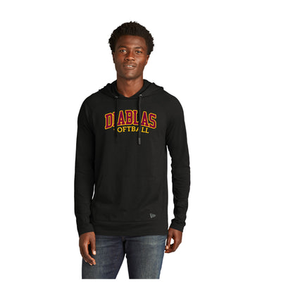 Adult  - Tri-Blend Lightweight Hooded Tee - (Diablas)