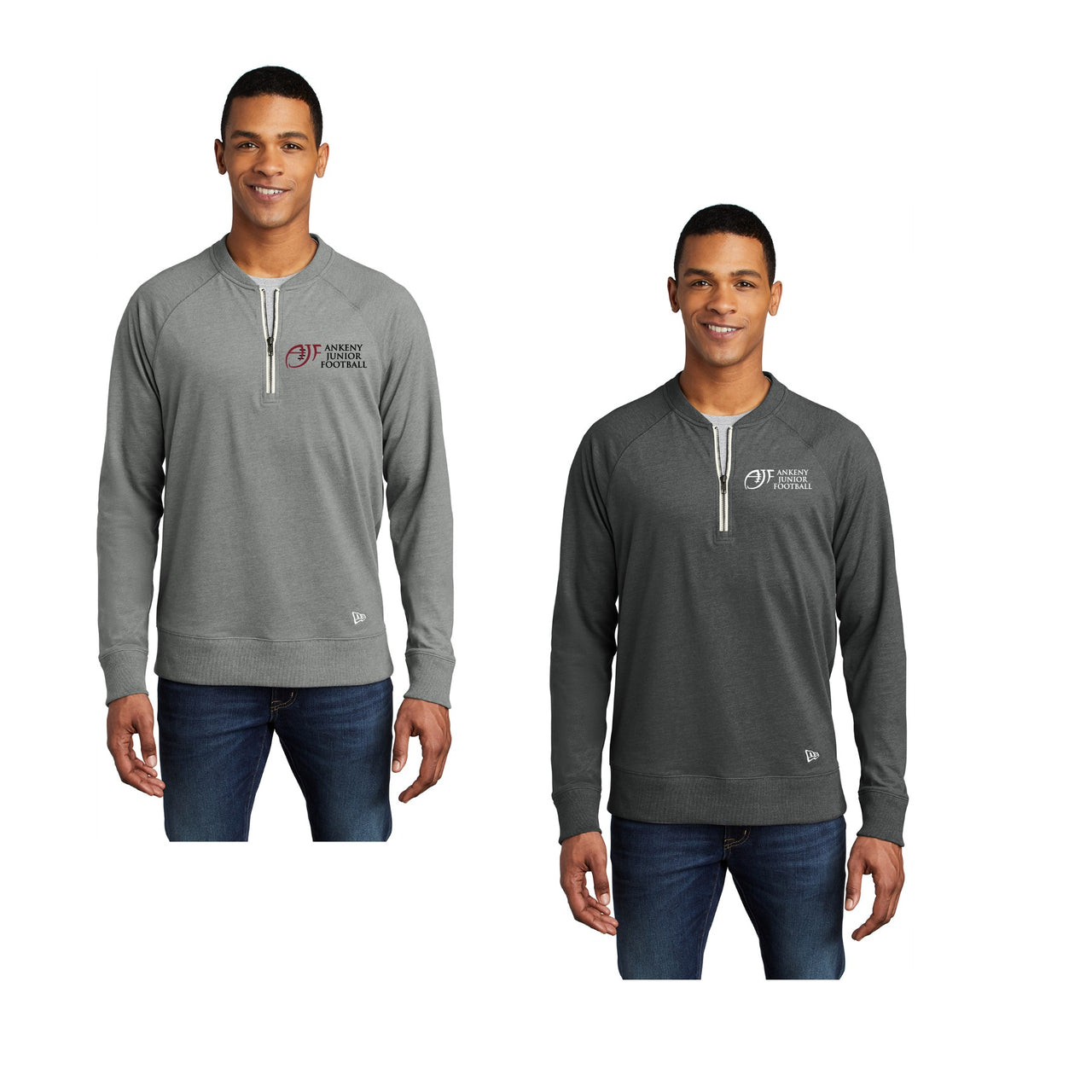 Adult - Sueded Cotton Blend 1/4-Zip Pullover - (AJF)
