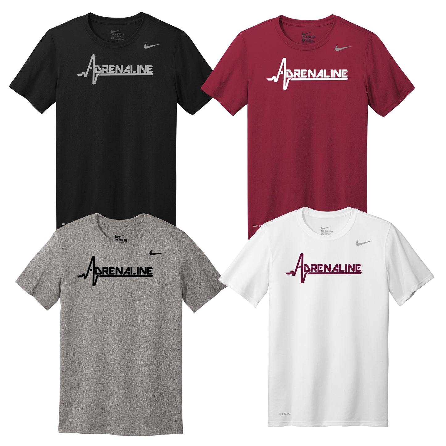 Adult - Polyester Jersey Tee - (Adrenaline Baseball)