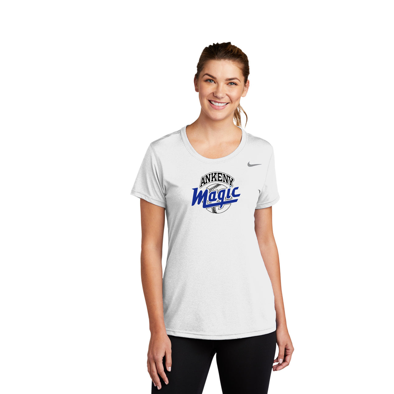 Ladies - Nike Legend Tee - (Ankeny Magic Baseball)