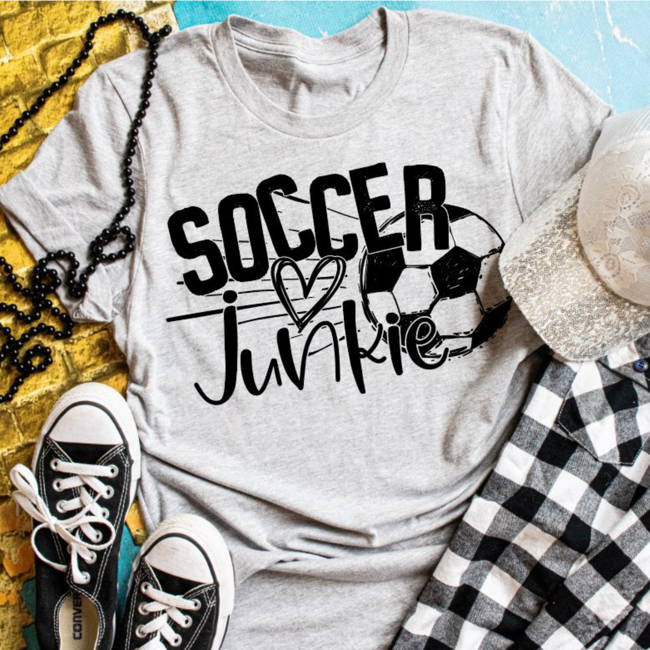 Soccer Junkie - Unisex Tee (You Pick Color Tee)