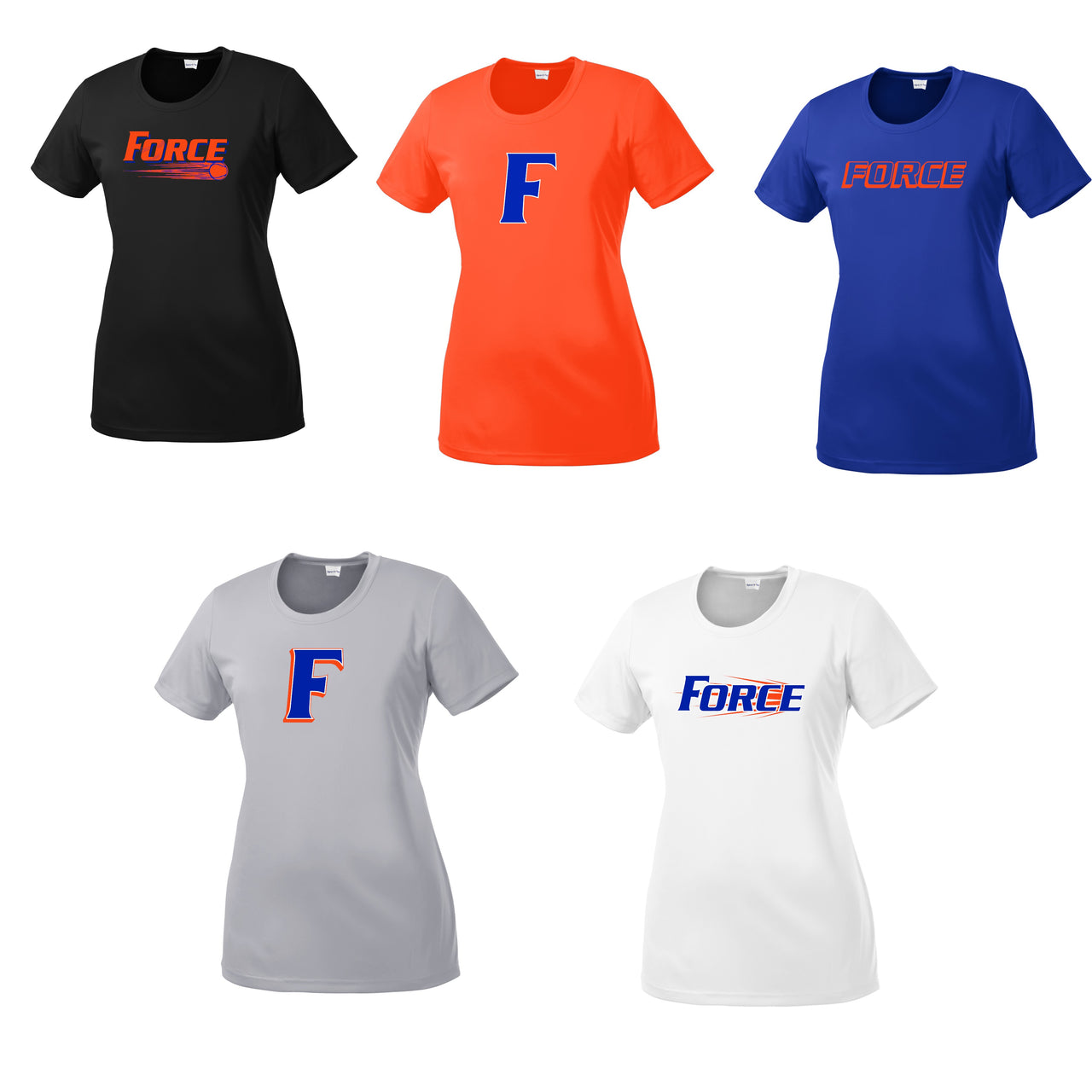 Ladies - PosiCharge® Competitor™ Performance Tee (Force Softball)